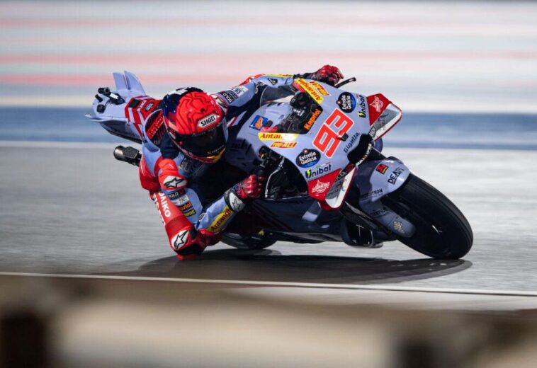 Marc Marquez Bermain Aman, Francesco Bagnaia Raih Kemenangan di MotoGP Qatar.